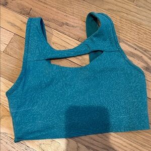 lululemon athletica Turquoise Sports Bra